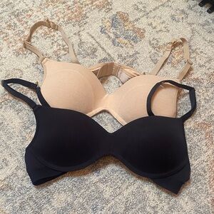 Lively Black and Tan Bra Duo